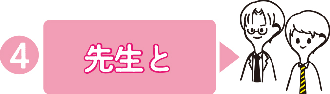 先生とオンライン進路相談会参加!